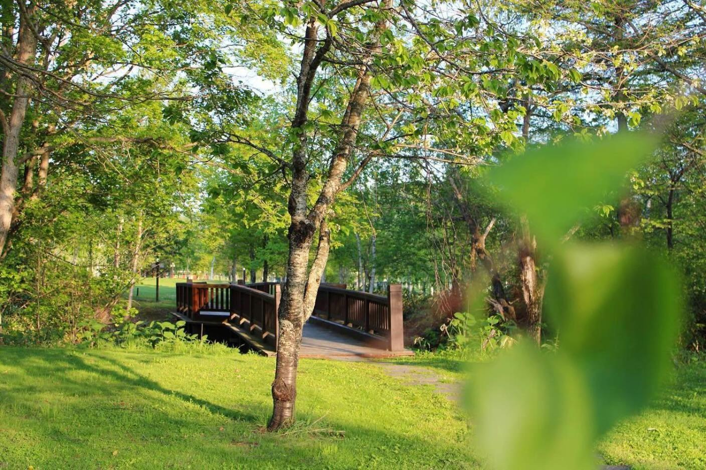 Log Hotel The Maple Lodge Iwamizawa Exterior foto